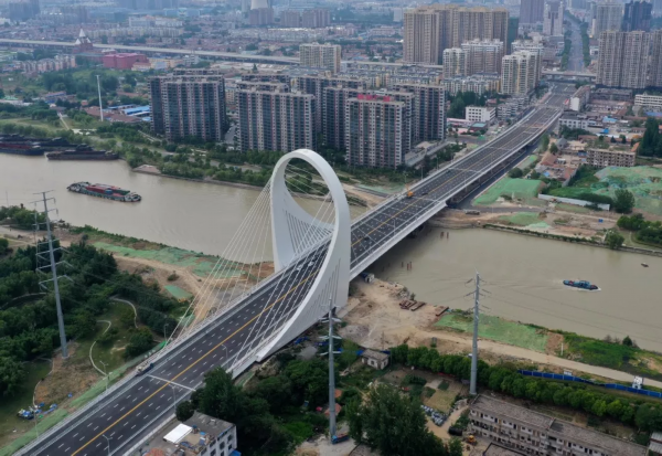 今天淮雷火电竞安运河大桥建成通车！(图7)