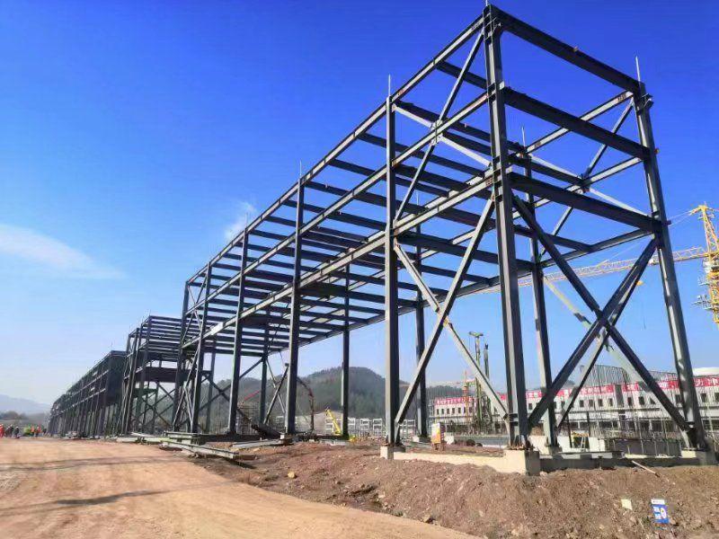 雷火电竞中国化学成达公司全面铺开四川正达凯项目全厂管廊钢结构安装(图2) 雷火电竞中国化学成达公司全面铺开四川正达凯项目全厂管廊钢结构安装(图2)