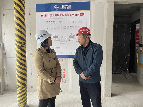 乌海项目团队一行人到中交一公局集团厦门房建2022P21项目观摩交流雷火电竞(图1)
