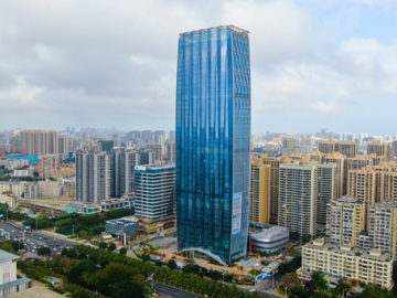 雷火电竞海口中交国际中心通过竣工验收(图1)