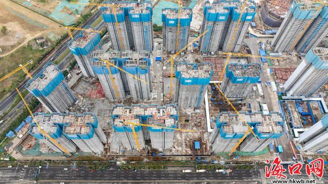 雷火电竞4464套住宅! 海口这一回迁房项目计划9月竣工→(图3)