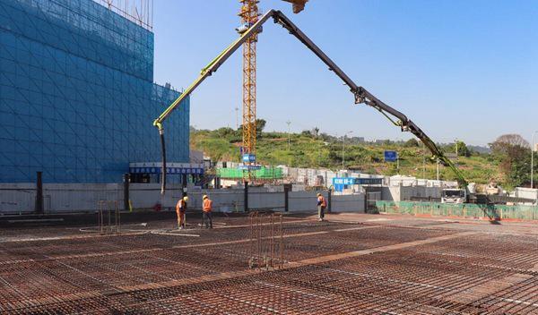 万州上海医院新院区项目进入上部主体结构施工阶段雷火电竞(图2) 万州上海医院新院区项目进入上部主体结构施工阶段雷火电竞(图2)